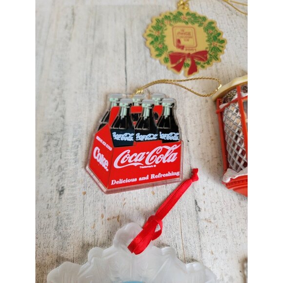 Coke bottle vintage variety Coca-Cola ornament Xmas set unique - Picture 8 of 10